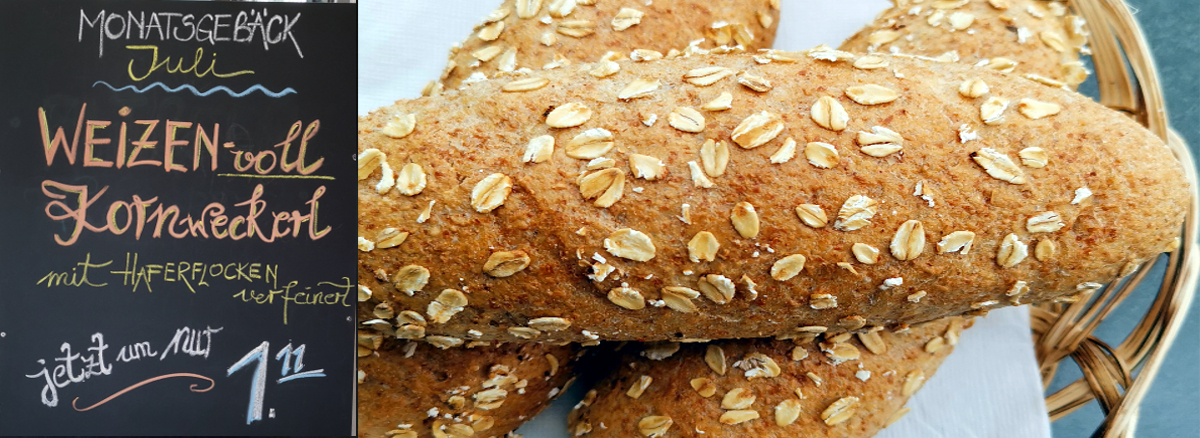 Weizenvollkorn Weckerl